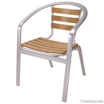 Aluminum Wooden Chair