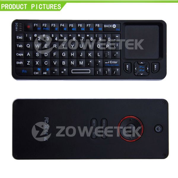 Genuine Wireless Keyboard with Touchpad & Remote Control