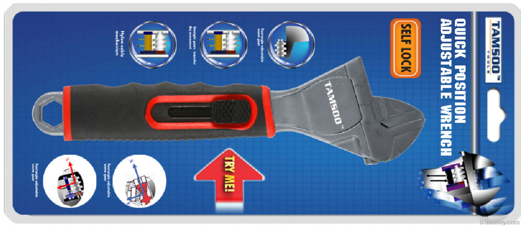 Quick Position Adjustable Wrench