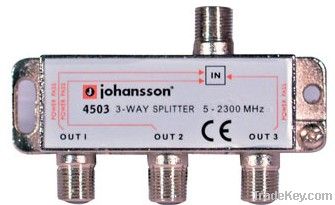 3 way &amp; 5-2300 MHz TV Satellite Splitters