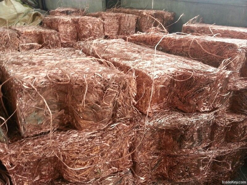 HIgh purity Millberry copper wire scraps 99% min