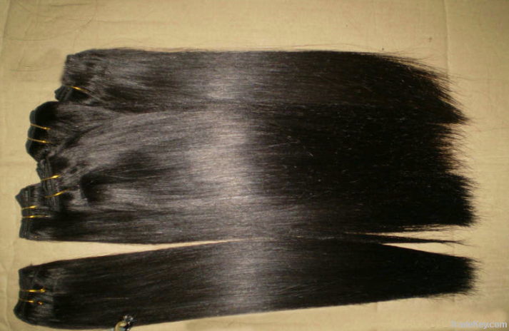 weft virgin remy  hair 