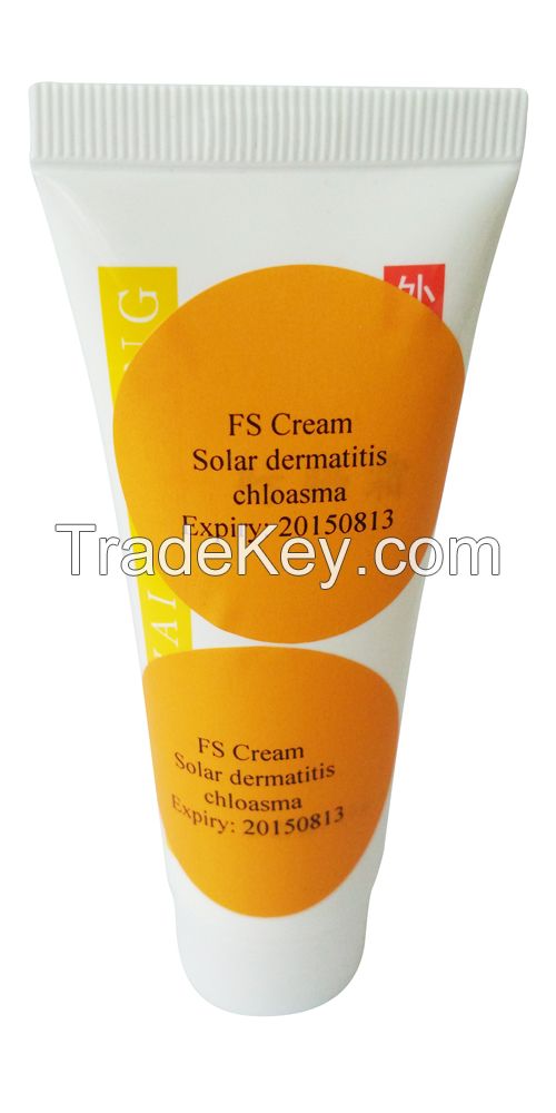 A Cream for Solar Dermatitis,chloasma, Protect Your Skin in Sun,sunscreen :FS cream