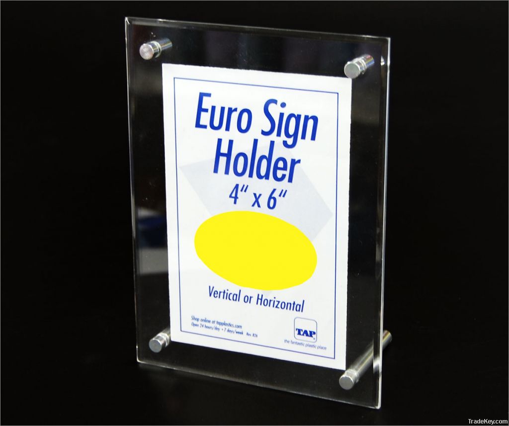 Acrylic Sign Holder