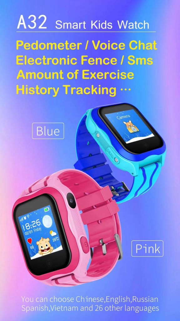 high quality children waterproof SIM card gps smart kid watch reloj gps kids smartwatch