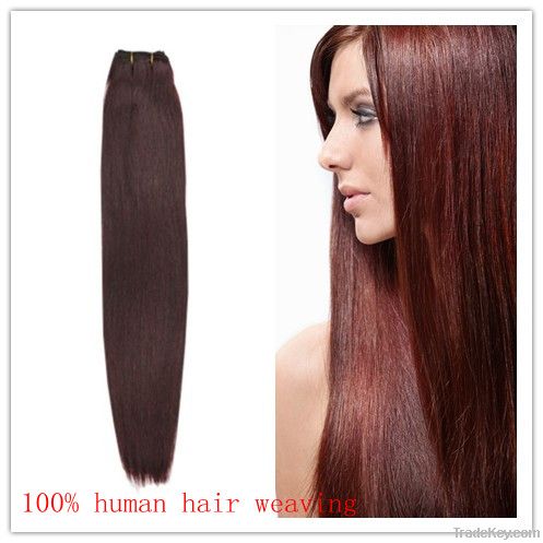 high quality tangel free 100% human hair weaving straight hair