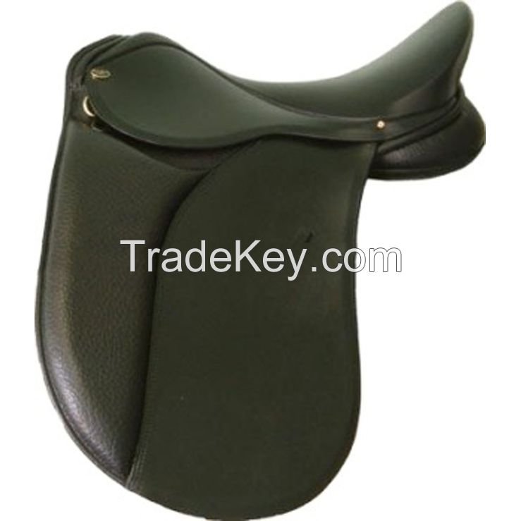 show leather jumping Horse saddle , size 12,13,14,15,16,17,18