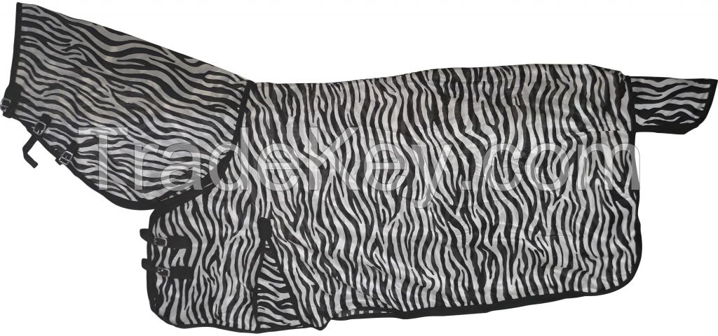 Turnout waterproof summer combo horse rugs sky blue 150-300g filling