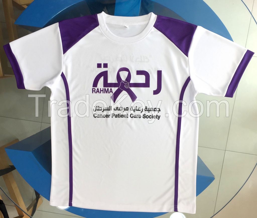 Sports T-shirts with numbers printing for cheaper price in Dubai UAE