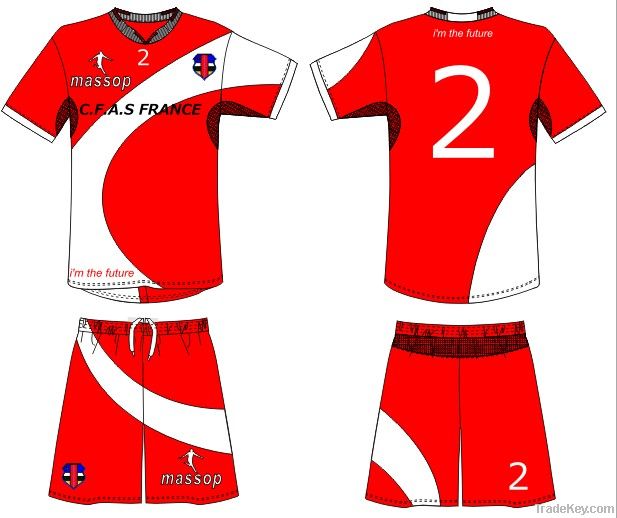 new design from customer soccer jersey