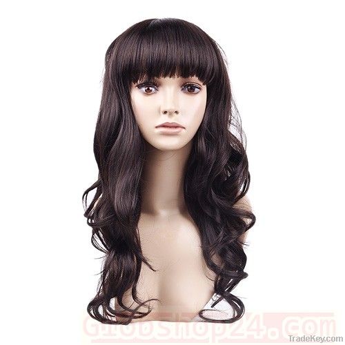 5A deep wave synthetic wig