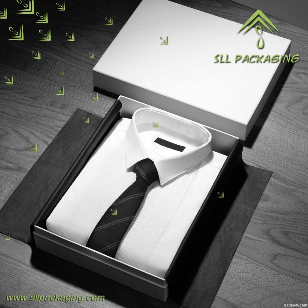 custom made shirt packaging box