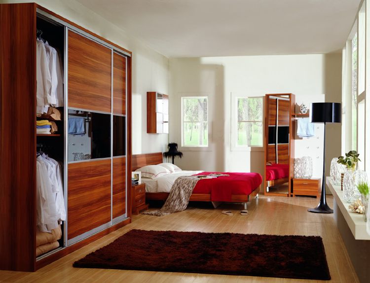 Roose wood bedroom furniture wardrobe