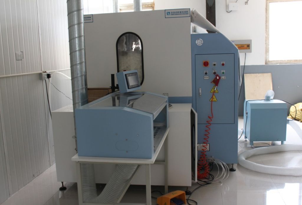 Full Automatic Weighing Duck Down Filling Machinery