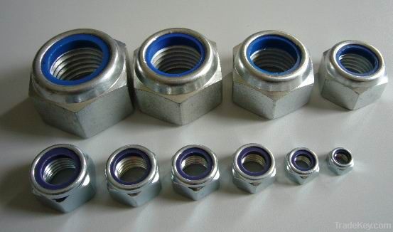 nylon self locking nuts din985