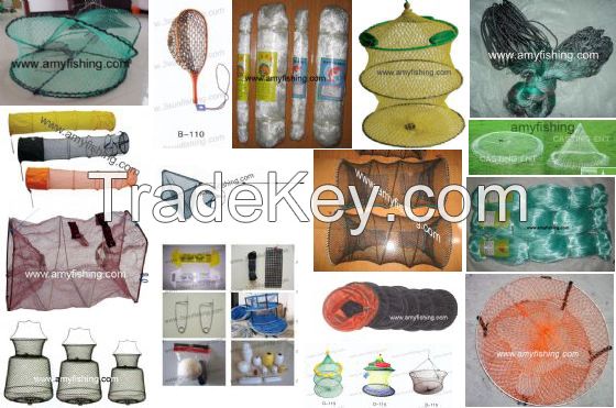 fishing net, landing net, crab net, keeping net, shrimp net, pe net, NYLON MULTIFILAMENT, DOUBLE KNET, polyester fishing net, fishing twines.