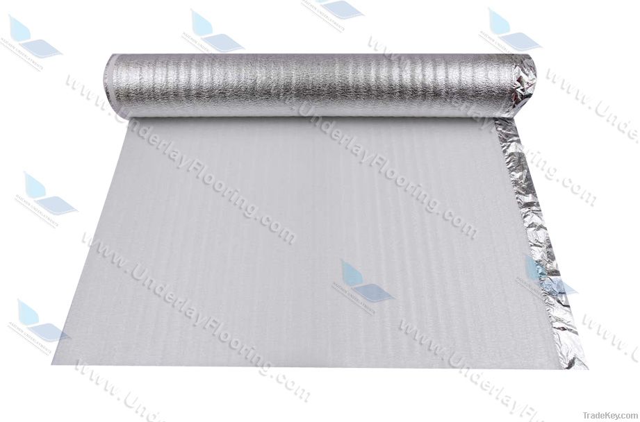 Aluminum heat insulation & waterproof EPE foam underlay