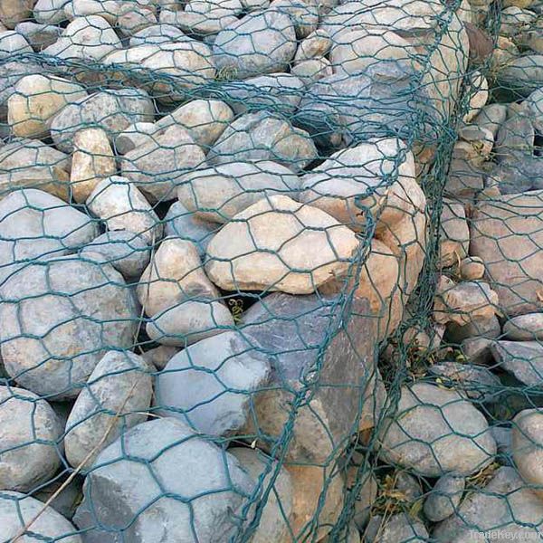 gabion mesh/heavy hexagonal wire mesh/gabion box