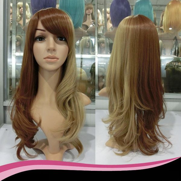 Hot selling clip in cosplay wig synthetic from China