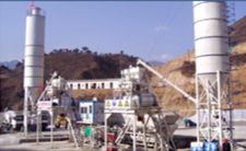 HZS25/HZS40/HZS50/75/100 concrete mixing plant(SKIP TYPE)