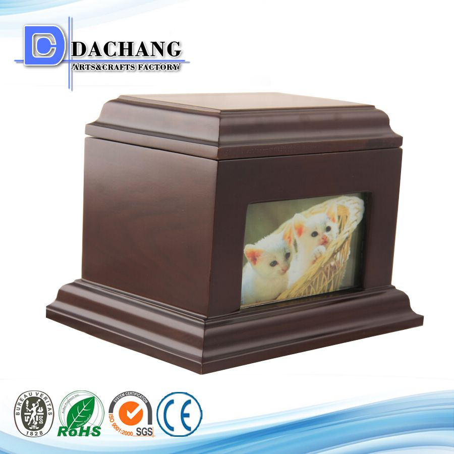 wood funeral cremation urns made in China