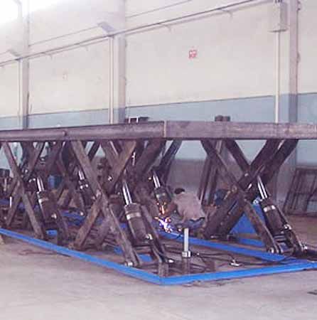 Tandem Scissor Lift Table (capacity from 5t to 6t)