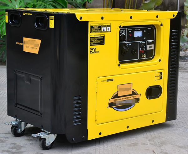 Electric Start Portable Diesel Generator 