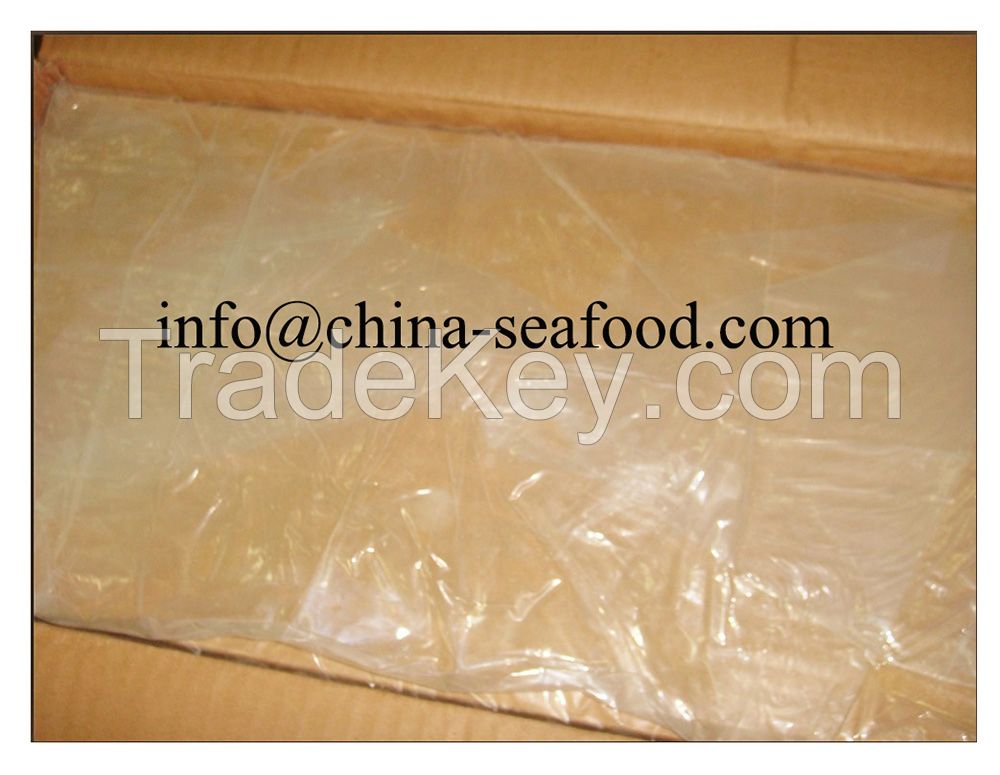 china pollock fish china alaska pollock IQF 35%glazing pollock block 161107