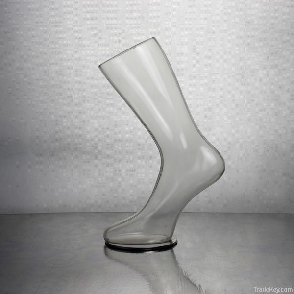 acrylic foot mannequin