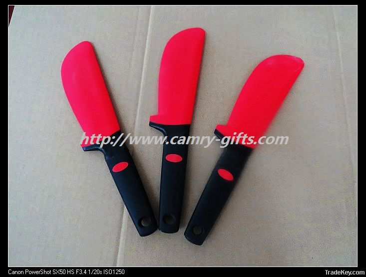 Top selling 100% food grade silicone bakery mould, silicone cake knife