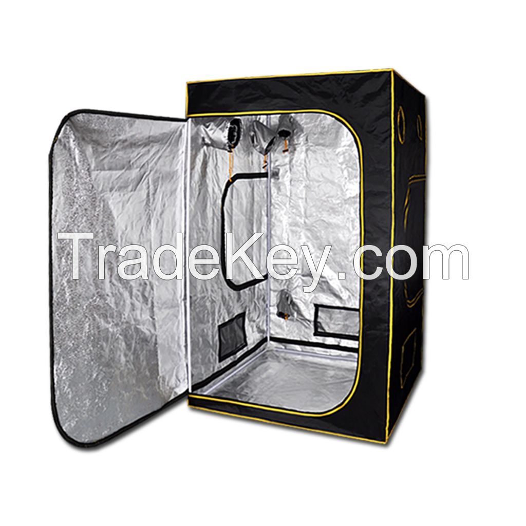 Indoor Reflective Aluminum Inlined Hydroponics Grow Tent Room 1.2mx1.2mx2m