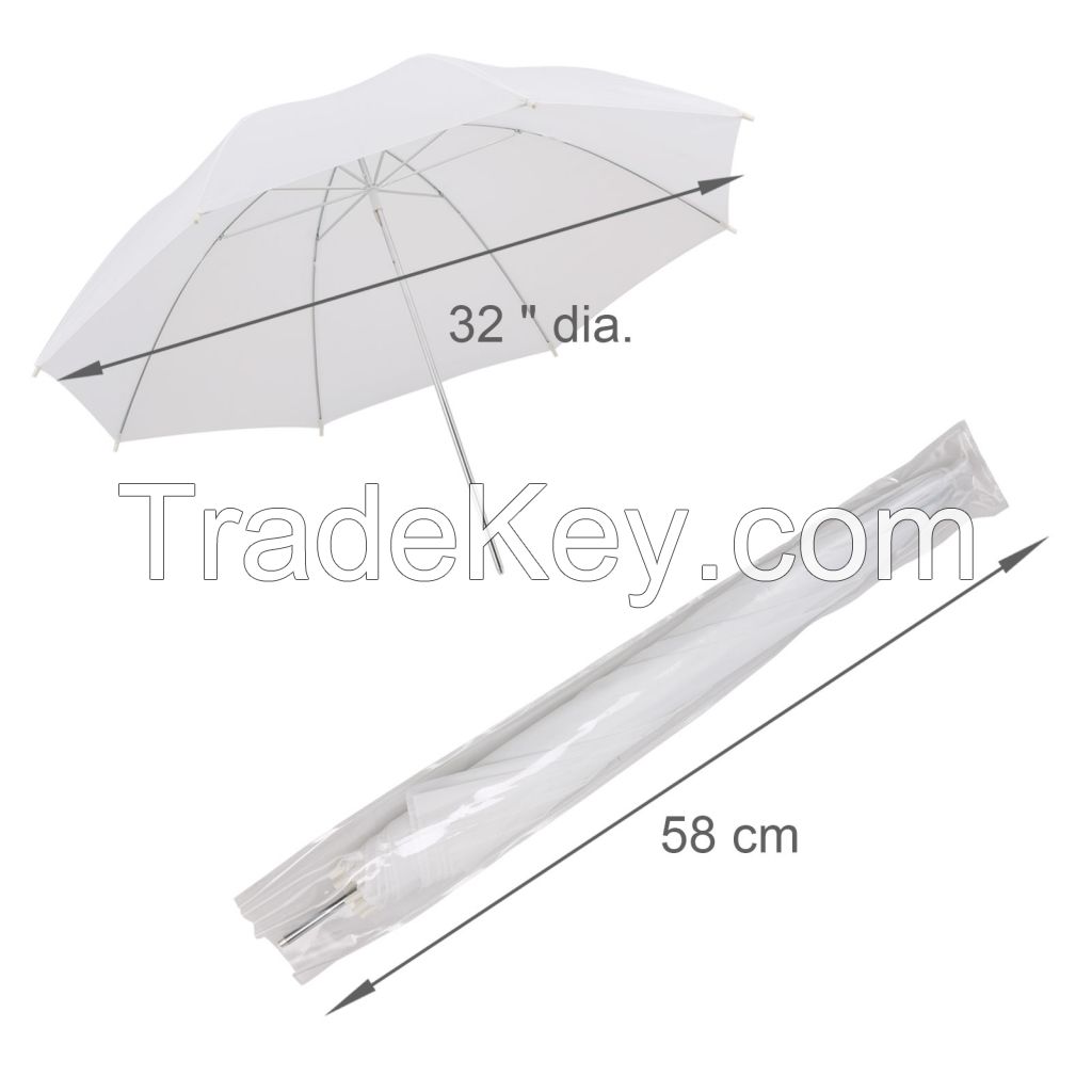 New Studio Photography Soft White Umbrella Light Lighting Stand Kit 8 x 45W