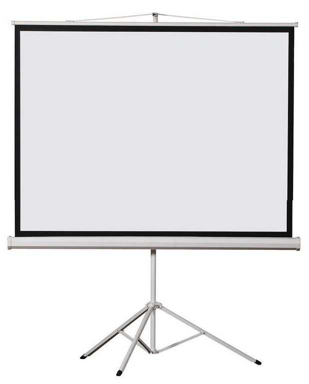 Hottest!!! 2013 New advertising format 4:3 Tripod projection screen