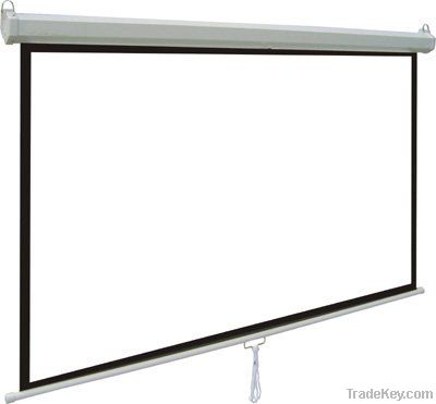 SLJ-1000  self lock Manual projection screen