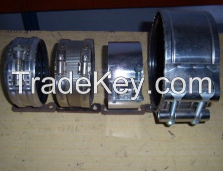 No Hub Couplers/Stainless Steel Clamps