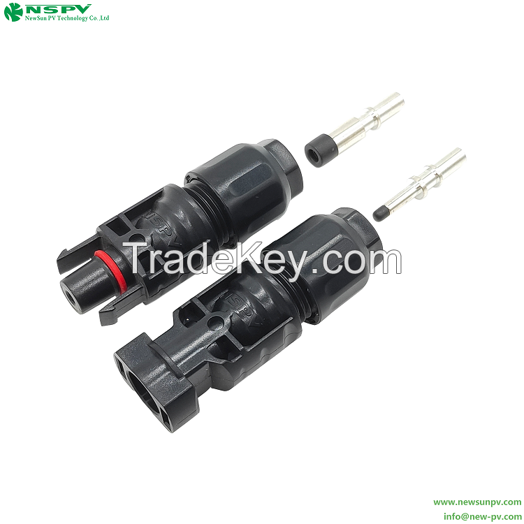 1000VDC PV 3.0 Solar Cable Joint Connector With Buckle Type For Photovoltaic System