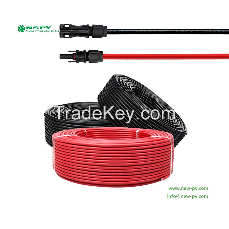 Solar DC Cable PV Solar Wire 2.5mm2 4mm2 6mm2 10mm2 1500V PV1-F 1000V XLPE Cable