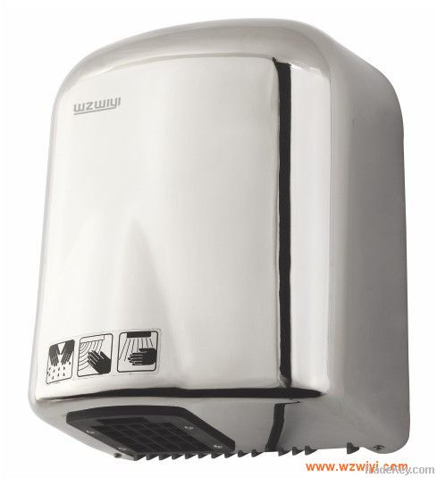 Various Material Automatic Hand Dryer Plastic &amp; SS 304