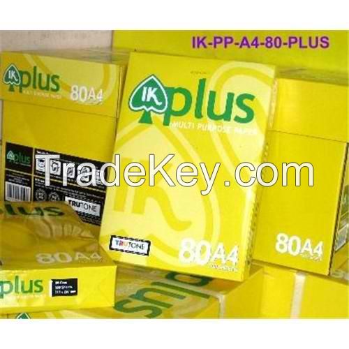 IK Plus A4 80Gsm Copy Paper - Price: US$0.20