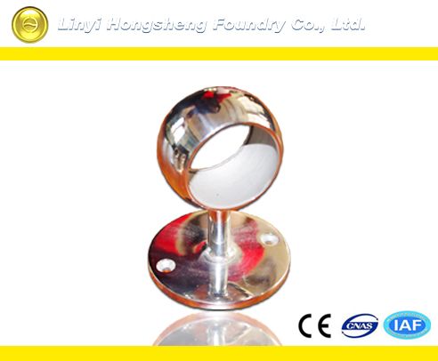 Stainless steel glass clamp with polish surface of casting products