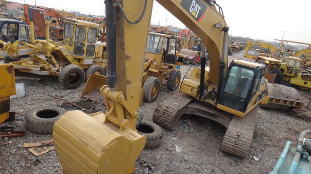 used caterpillar 325DL crawler excavator