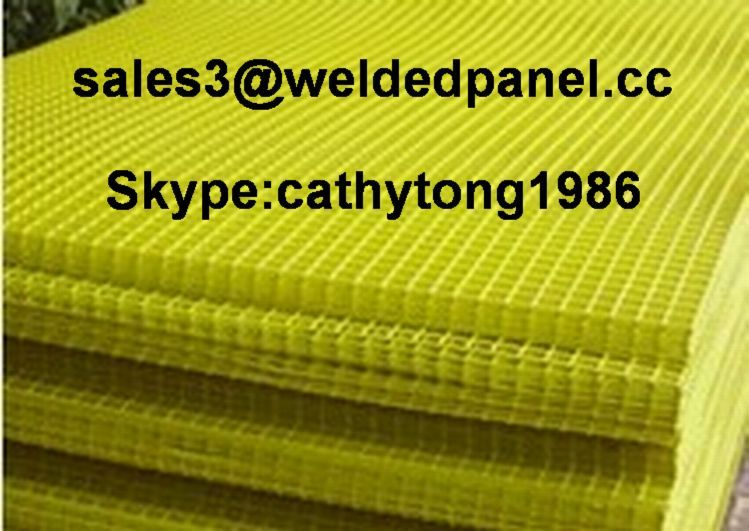 pvc coated welded wire mesh sheet