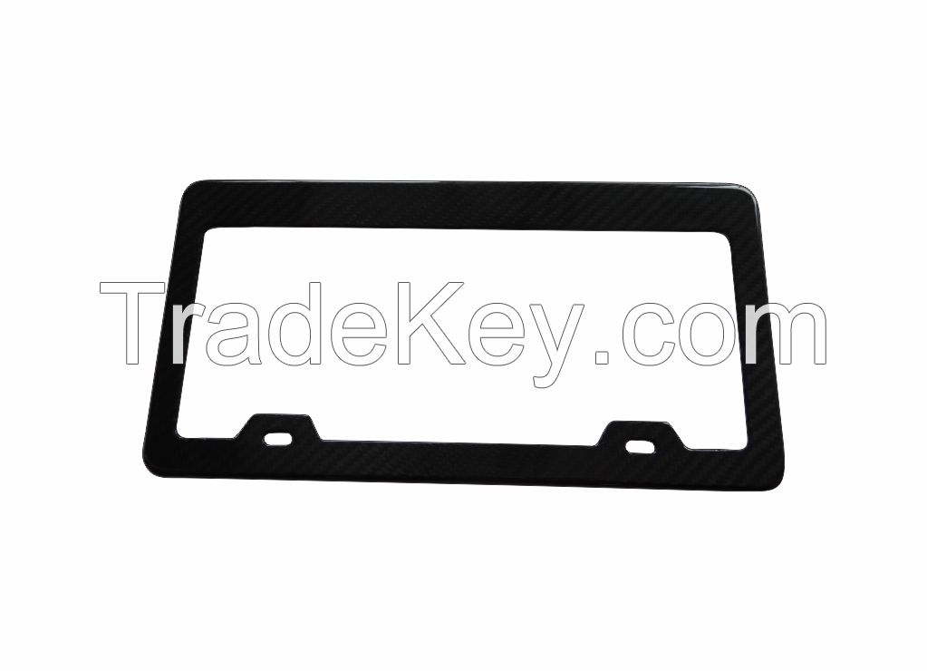 carbon fiber license plate/auto parts