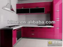 high glossy uv mdf panel kitchen cabinet