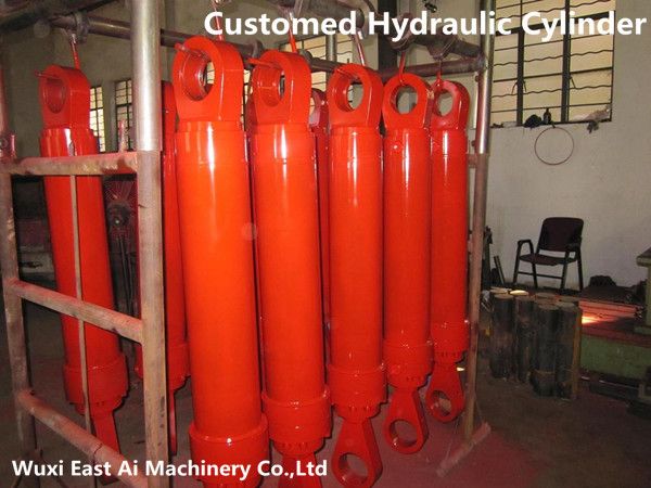 single acting telescopic hydraulic cylinder