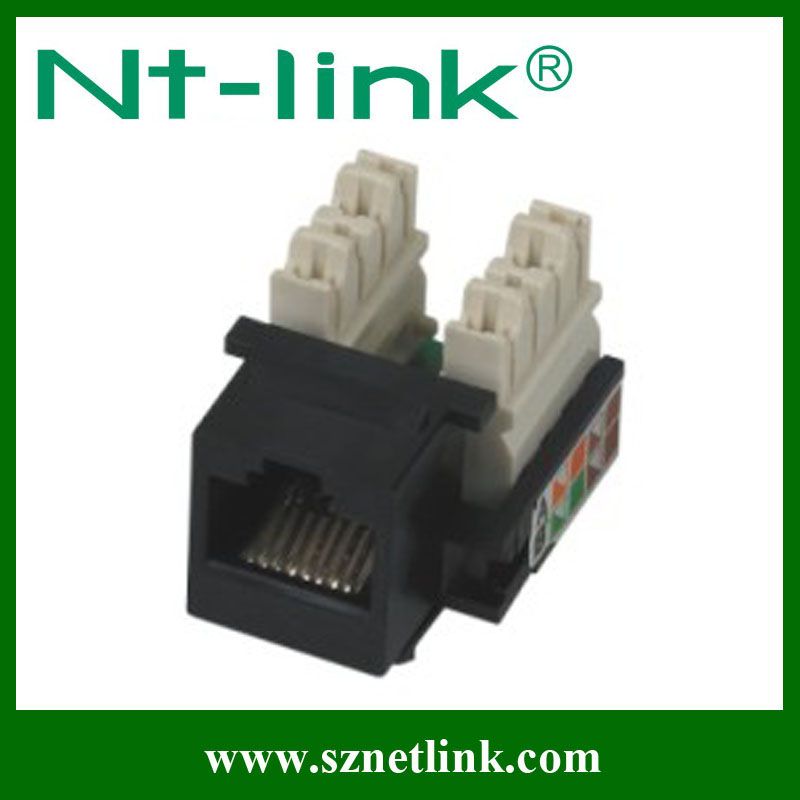 RJ45 cat5e UTP AMP type keystone jack