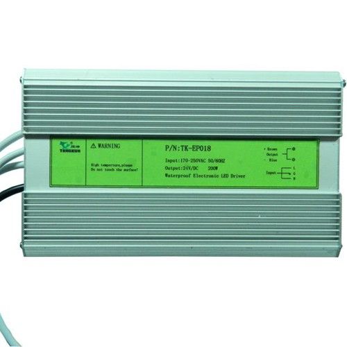 Outdoor LED Lighting IP67 Waterproof LED Power Supply 200w