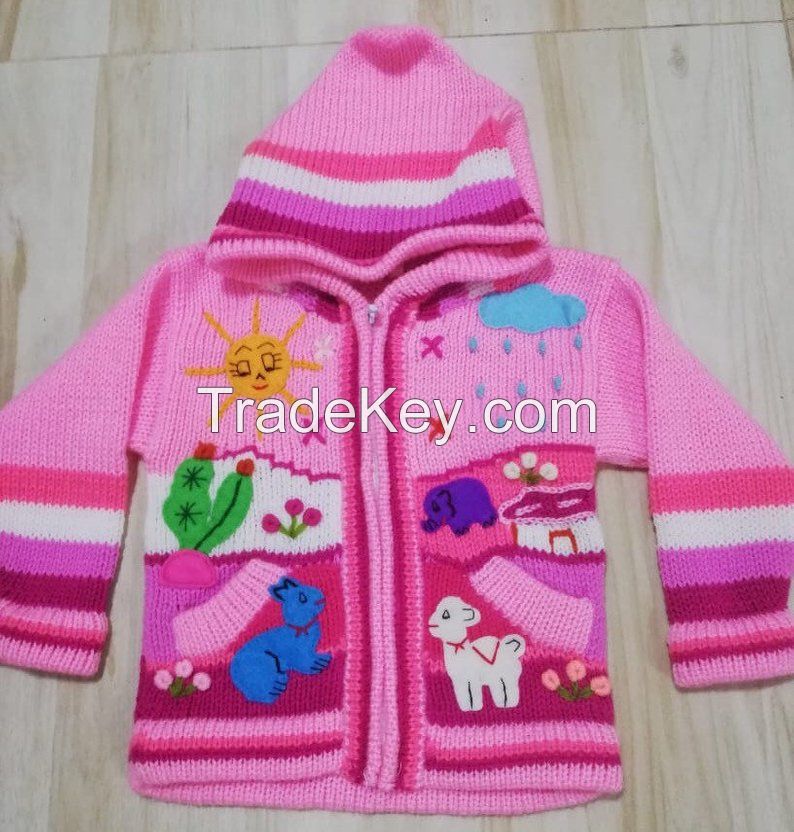 Arpillera Children Jacket