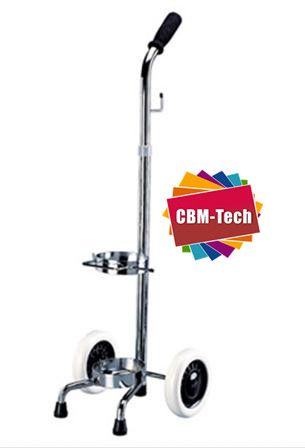 5~10L Oxygen Cart, Protable O2 Cylinder Cart