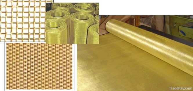 Brass wire mesh